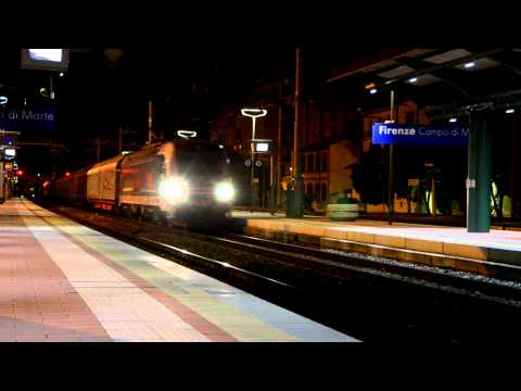 OBB/Linea E190.025 Weltrecordlok - Firenze Campo Marte 22-04-2011