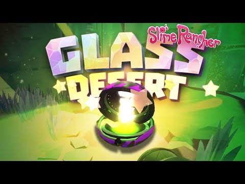 GLASS DESERT TREASURE PODS - Slime Rancher Glass Desert Update - Mosaic Slime Fire Slime