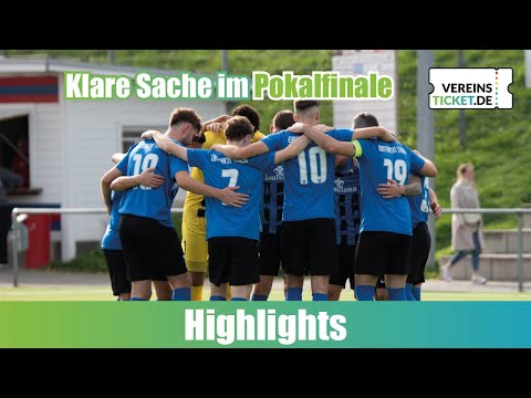 Klare Sache im Pokalfinale: SV Mehring - SV Eintracht Trier II