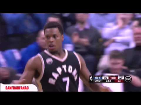 Kyle Lowry vs Knicks (2016/01/28) - 26 Pts, 10 Assists!