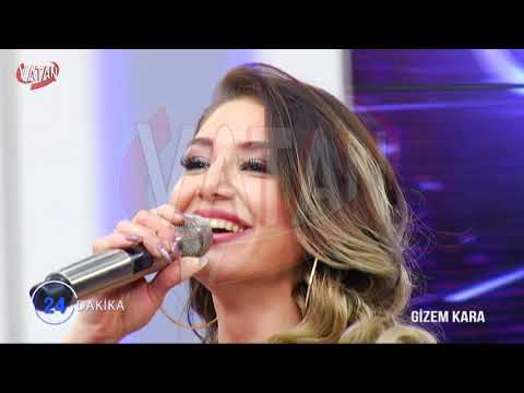 GİZEM KARA VATAN TV EKRANLARINDA MUHTEŞEM YORUMUYLA COŞTURUYOR HÜZÜNLENDİRİYOR