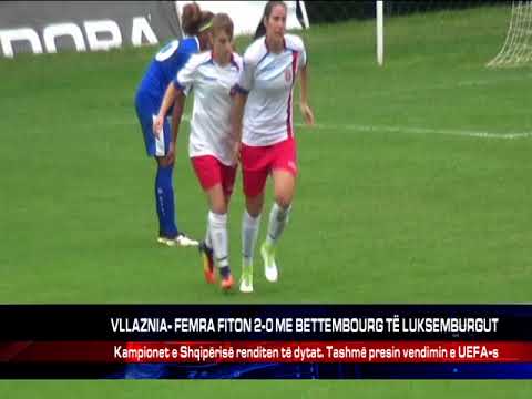 VLLAZNIA- FEMRA FITON 2-0 ME BETTEMBOURG TË LUKSEMBURGUT