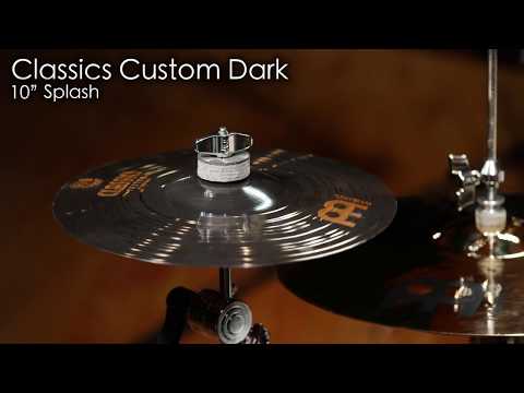 Meinl Cymbals 10" Splash Cymbal - Classics Custom Dark - Made in Germany, 2-YEAR WARRANTY (CC10DAS) image 2