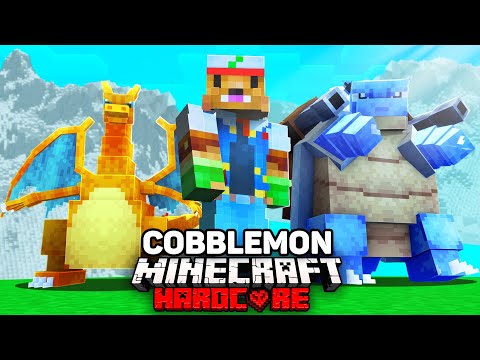 I Spent 100 Days in STARTER-ONLY Pokémon Minecraft VS. my Rival! (Duos Cobblemon)