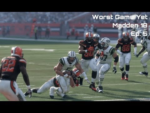 Madden 18 Career Mode Ep. 5 - Worst Game Yet