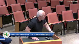 04/24/2024 Board of County Commissioners Special Call Meeting