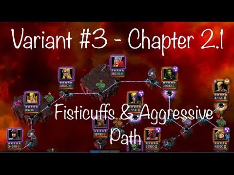 Variant #3 Ch. 2.1 - vs G-Hulk, Sentinel, Daredevil, Iron Fist, Ms Marvel, Thor, She-Hulk, Wolverine