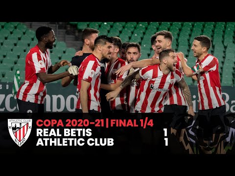 Imagen de portada del video HIGHLIGHTS I Real Betis 1-1 Athletic Club* I 1/4 final Copa I LABURPENA I RESUMEN