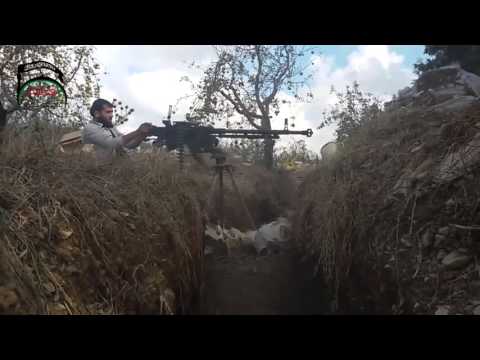 جولة ميدانية ترصد مجريات صد مقاتلي فرقة عاصفة الحزم لمحاولات قوات النظام التقدم في جبهة سلمى في ريف اللاذقية