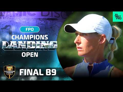 2026 Champions Landing Open | FPO FINALB9 | Laine, Scoggins, Allen, Ricciotti | Jomez Disc Golf
