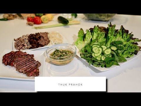 How To Make Traditional Cambodian Dipping Sauce | Thuk Prahok