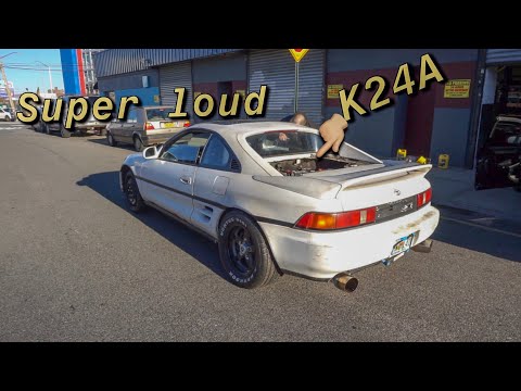 HONDA POWERED K24 TOYOTA MR2 !