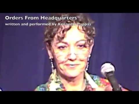 Orders From Headquarters by Krisanthi Pappas