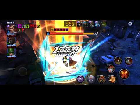 Cable ultimate stage4 clear with dr.strange(for new players)||Card effects,iso set for dr. strange