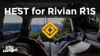 HEST mattress for Rivian R1S = luxury car camping