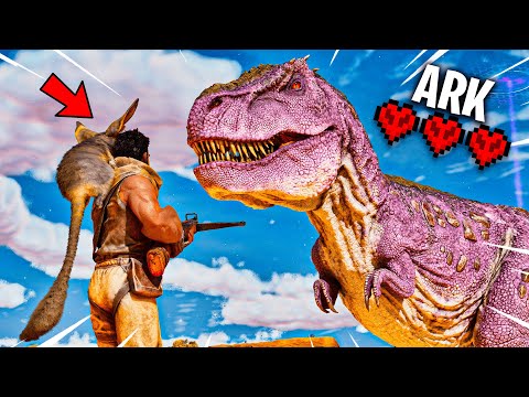 ¡DOMESTICO un TYRANOSAURIO REX del DESIERTO! ARK Survival ASCENDED 3 VIDAS