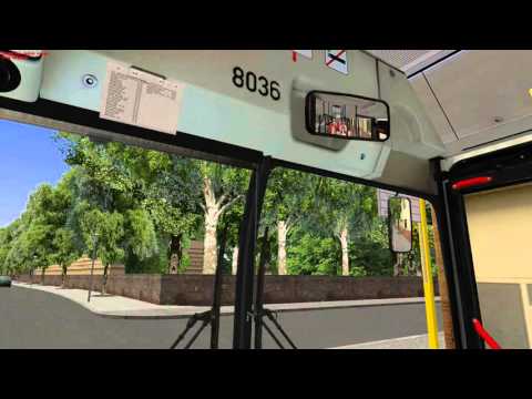 Gladbeck - Route 211 GE-Buer-Rathaus - Herten Mitte - OMSI 2 Joyride #243