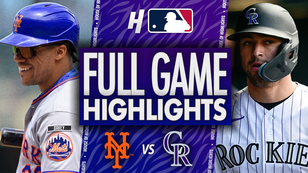 ⚾ [MLB] 뉴욕 메츠 vs 콜로라도 로키스 하이라이트