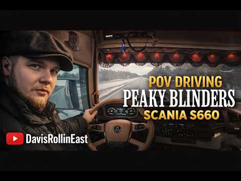 POV | Driving Scania S660 V8 | Peaky Blinders | 4k 60fps