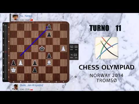 Riepilogo Turno Finale 11 - Olimpiade Scacchi 2014 TROMSO
