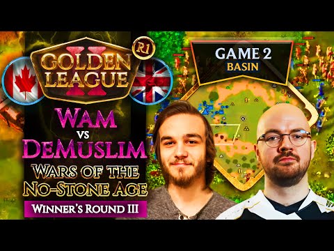 Golden League II - Wars of the No-Stone Age - Wam01 vs DeMuslim - G2