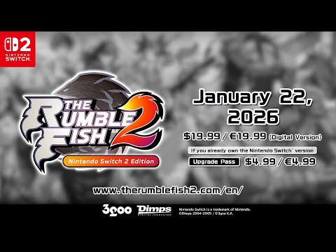 The Rumble Fish 2 - Announce Trailer - Nintendo Switch 2
