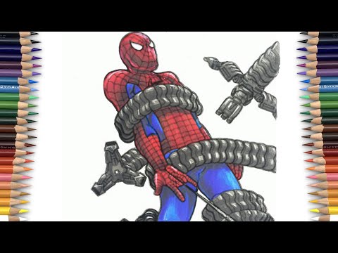 SPIDER-MAN VS DOC OCK ARMS Coloring Page | Firefly - Shudder [NCS Release]