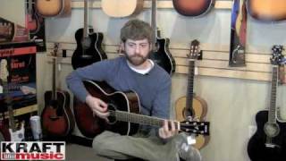 Video thumbnail for Kraft Music - Yamaha FS720S Acoustic Guitar Demo by Kraft Music
