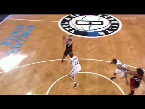 Raptors Highlights: Joseph To Bebe Alley-Oop - April 13, 2016