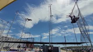 FIRST TIME FOR EVERYTHING! Trapeze Las Vegas!  Wait till the end!  May 15, 2021