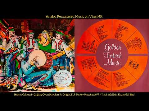 Hüsnü Özkartal - Ekin Ektim Gül Bitti (Original LP Song Analog Remastered 1977) 4K