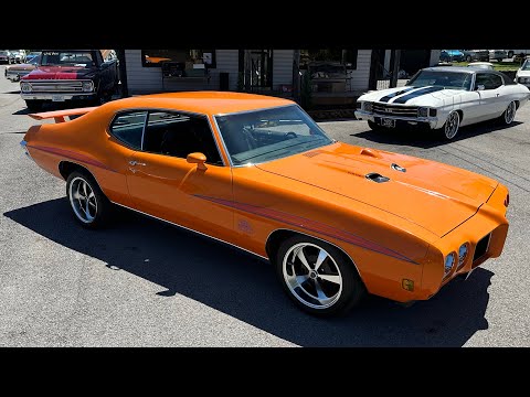 Test Drive 1970 Pontiac GTO V8 455 SOLD $34,900 Maple Motors #2582