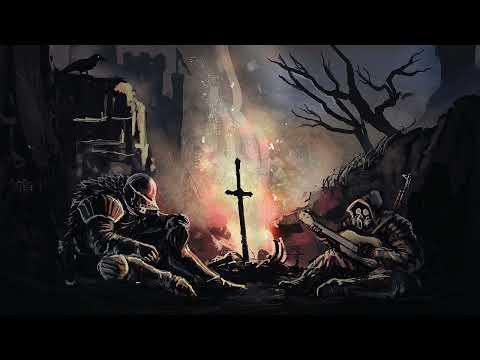 Dark Souls Menu Theme Extended [Rain/Storm Sounds]