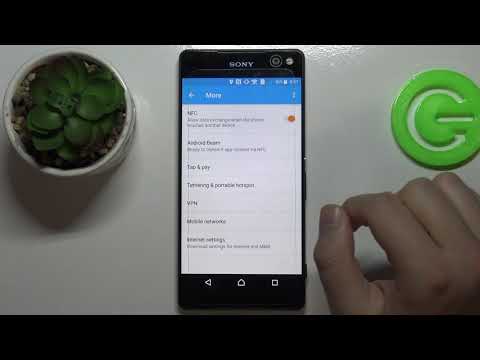 Near Field Communication – Enable & Turn Off NFC on SONY Xperia C5