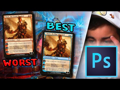 I turned the worst Magic cards in history blue!! (to make them the best)