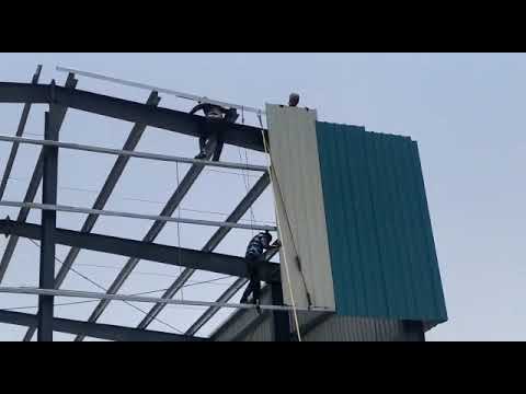 Mild steel building prefabricated structure