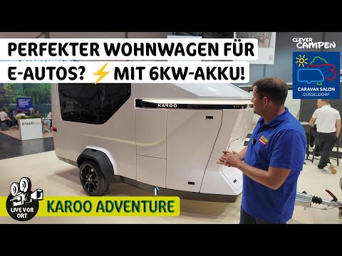 KAROO Adventure: The aerodynamic caravan from Finland | Premiere & first impressions