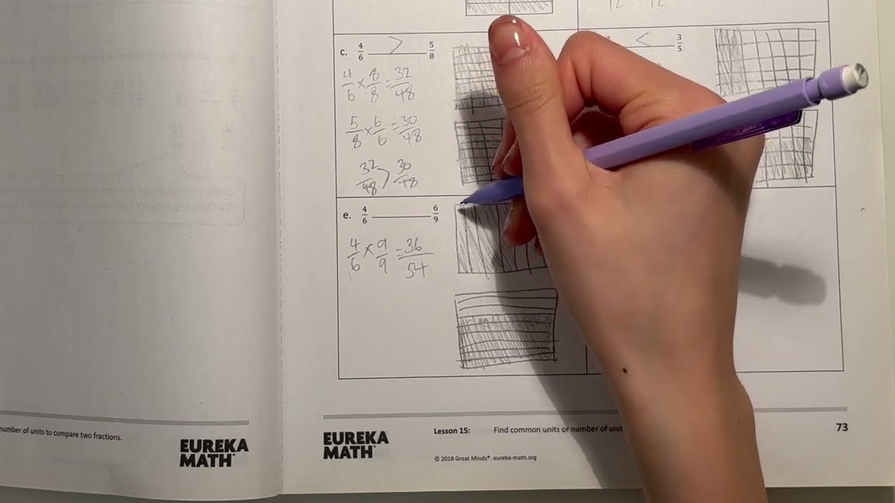 Eureka Math Grade 4 Module 5 Lesson 15 #homework #mathwithaubrey #answers