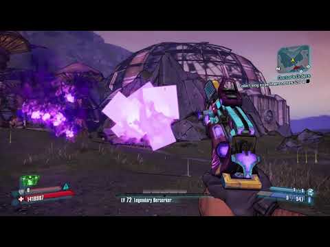 Borderlands 2 grog nozzle effect  on a prazma canon