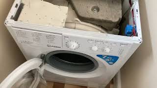 Indesit Washing Machine - How To Open The Top Lid