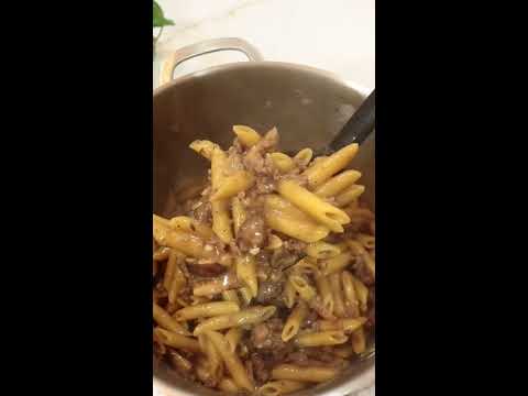 SAVE this for later!! One-Pot French Onion 🧅 Pasta Meal Prep 👌🏽