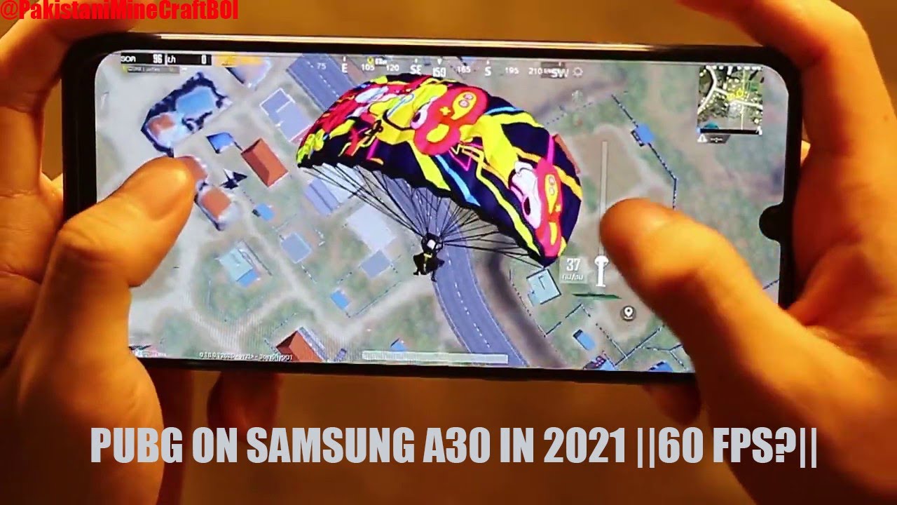 Pubg Mobile on SAMSUNG GALAXY A30 In 2021 ||
