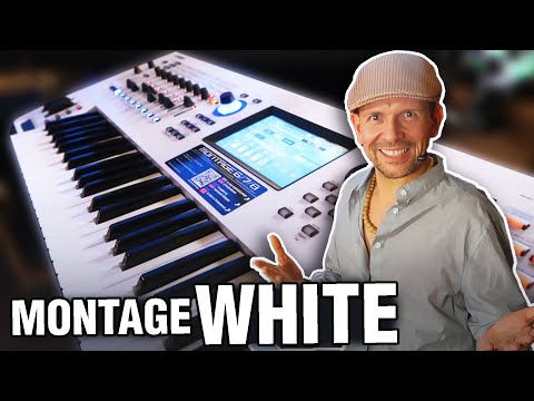 Yamaha Montage 6 61-Key Synthesizer / Workstation in White image 5