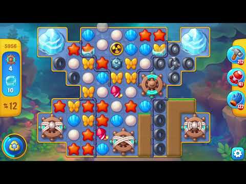 Fishdom 5956 Super Hard Level - 19 moves - NO BooSTERS