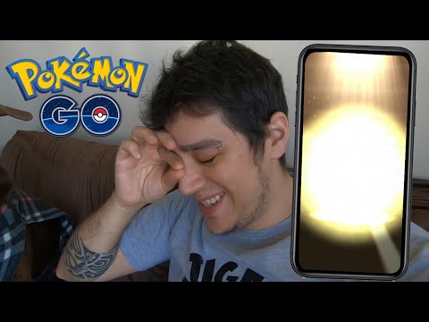 PAGUEI PRA VER ALGO JÁ ESPERADO! - Pokémon Go Capturando Shiny #184