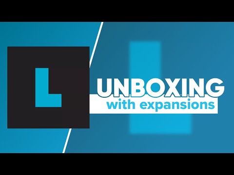 Project L Kickstarter Edition and Expansions Unboxing and Reboxing  | @boardcubator