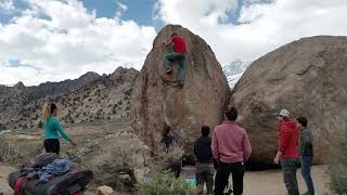 Video thumbnail of The Prow, V2. Buttermilk Country