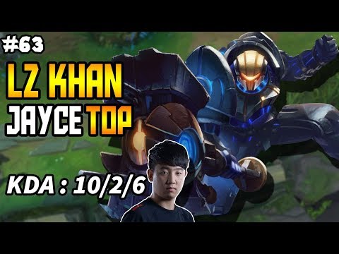 LZ KHAN- JAYCE TOP- KR CHALLENGER SEASON 8
