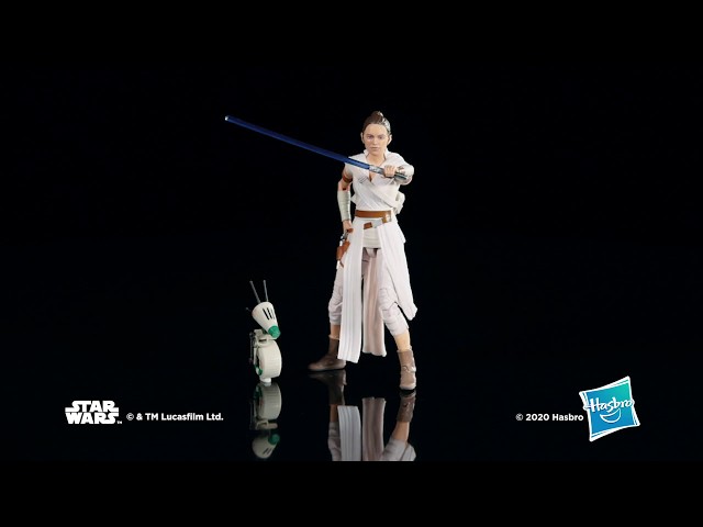 Vídeo relacionado con Desconocido Star Wars The Black Series Rey Toy 6" Scale Collectible Action Figure, Kids Ages 4 & Up