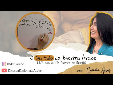 O sentido da escrita árabe